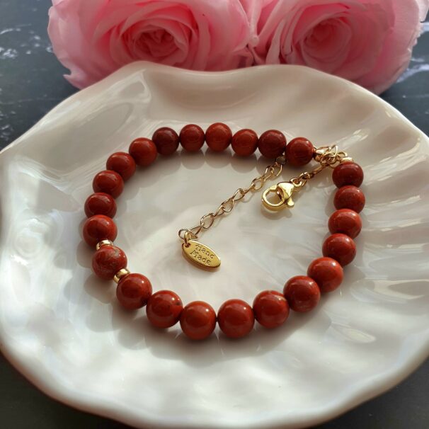 Red Jasper Crystal Bracelet - Image 4