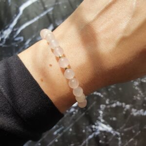 Rose Quartz Crystal Bracelet