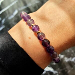 Amethyst Crystal Bracelet