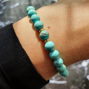 Turquoise Crystal Bracelet