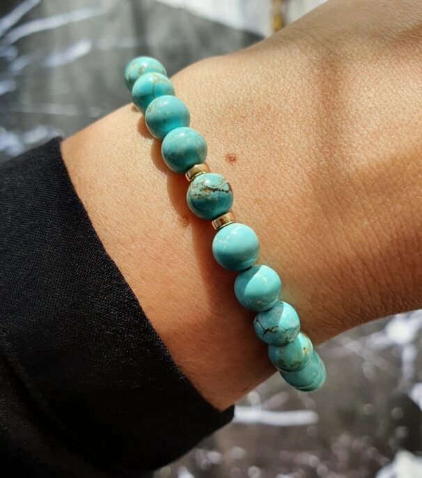 Turquoise Crystal Bracelet