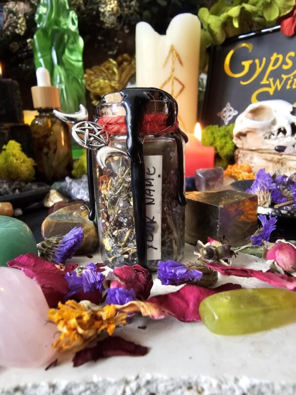 Evil Eye Protection Spell Jar