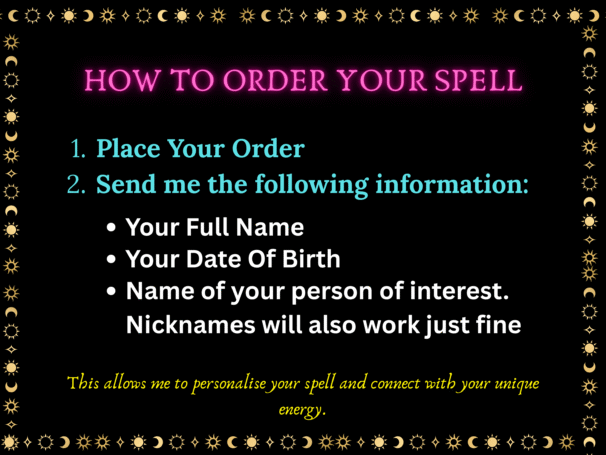 Commitment & Fidelity Spell - Image 3