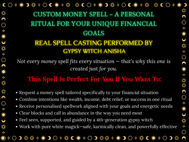 Custom Money Spell - Image 2