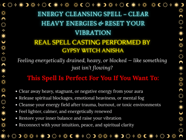 Energy Cleansing Spell - Image 2