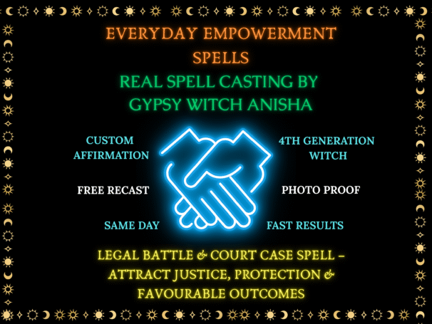 Legal Battle & Court Case Spell
