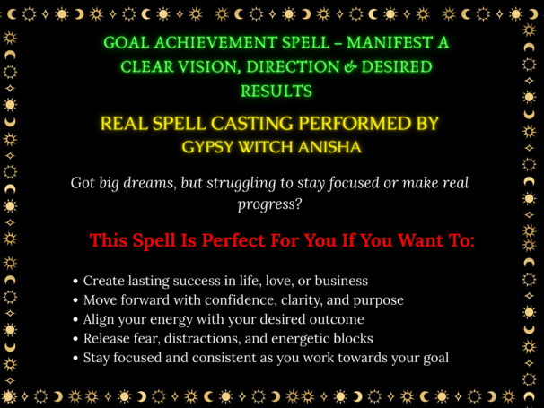 Goal Achievement Spell - Image 2