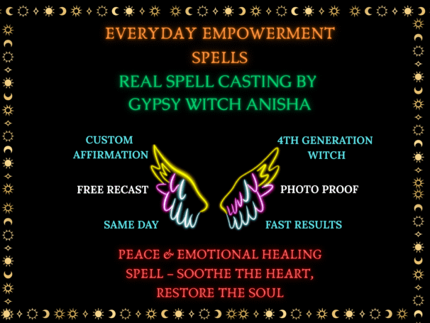 Peace & Emotional Healing Spell