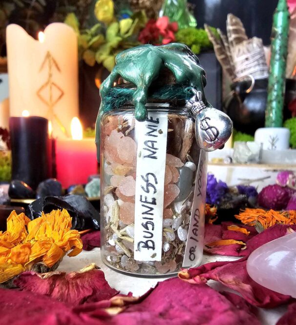 Success & Career Advancement Spell Jar - Image 4