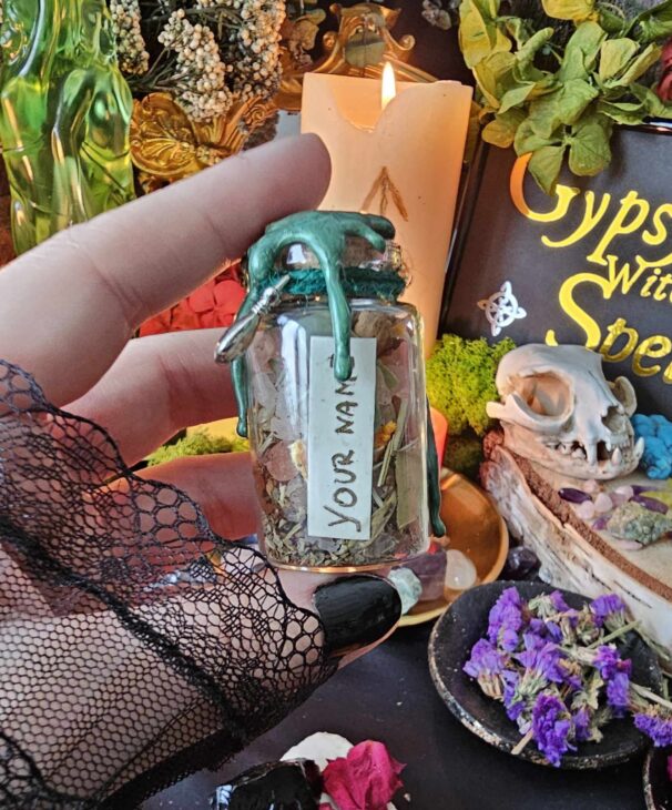 Prosperity & Abundance Spell Jar - Image 2