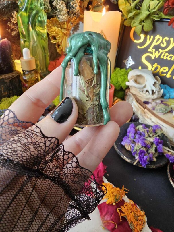 Prosperity & Abundance Spell Jar - Image 3