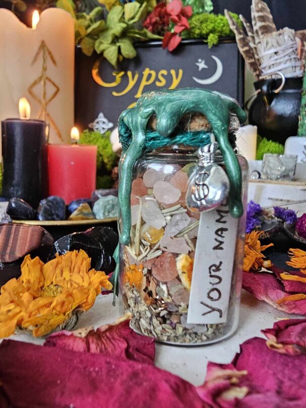 Prosperity & Abundance Spell Jar - Image 5