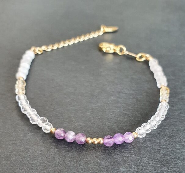Calm & Peace Energy Crystal Bracelet - Image 2