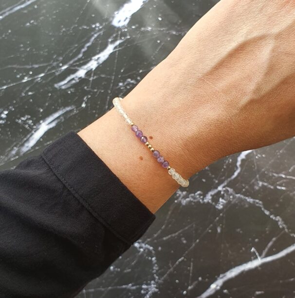 Calm & Peace Energy Crystal Bracelet