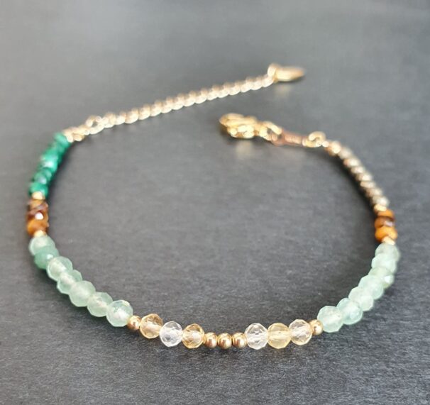 Abundance & Wealth Energy Crystal Bracelet - Image 2