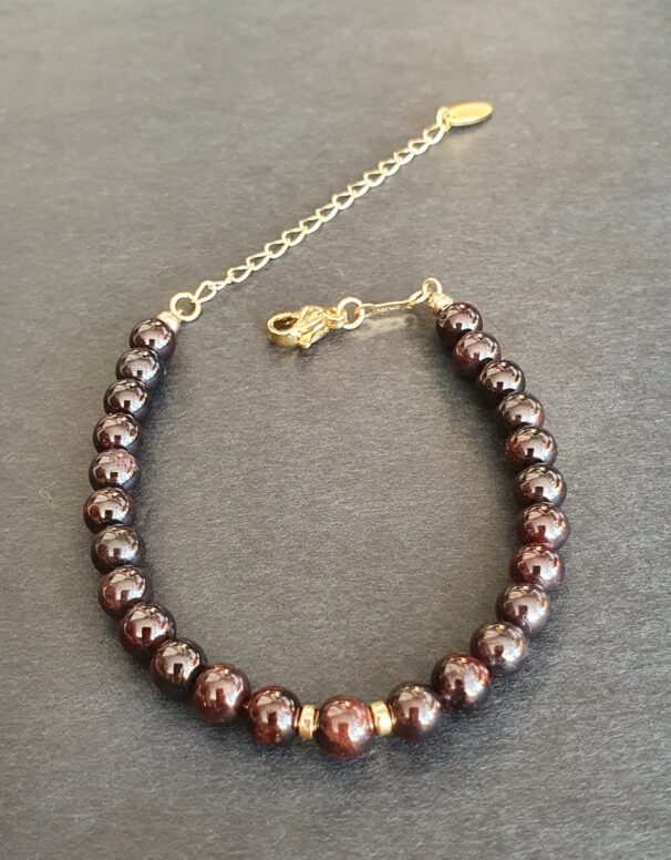 Garnet Crystal Bracelet - Image 5