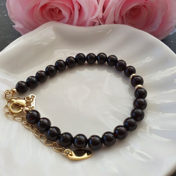 Garnet Crystal Bracelet - Image 2