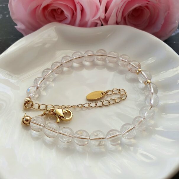 Clear Quartz Crystal Bracelet - Image 4